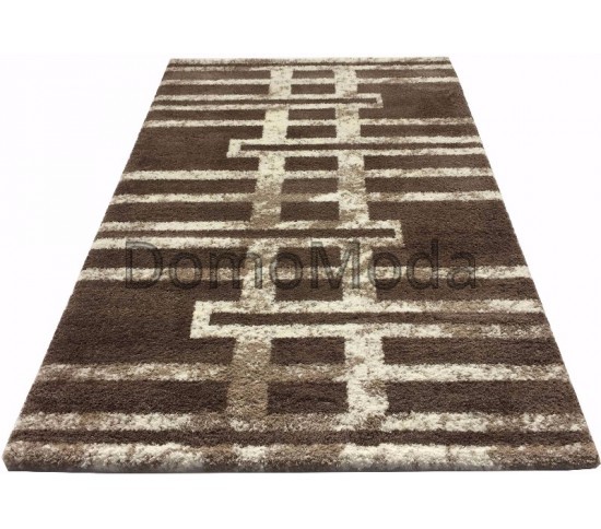 Високоворсний килим MF LOFT 2818A D.Beige-White - Висока якість за найкращою ціною в Україні